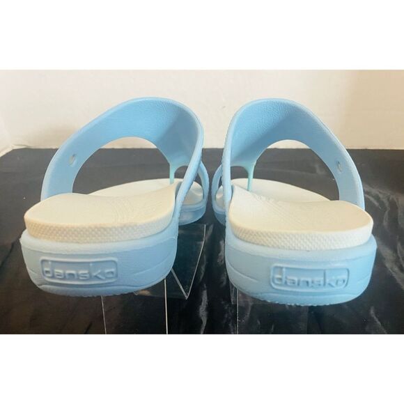 Dansko Womens Krystal Molded Blue Sandal Size 42/11.5-12 - Picture 10 of 13